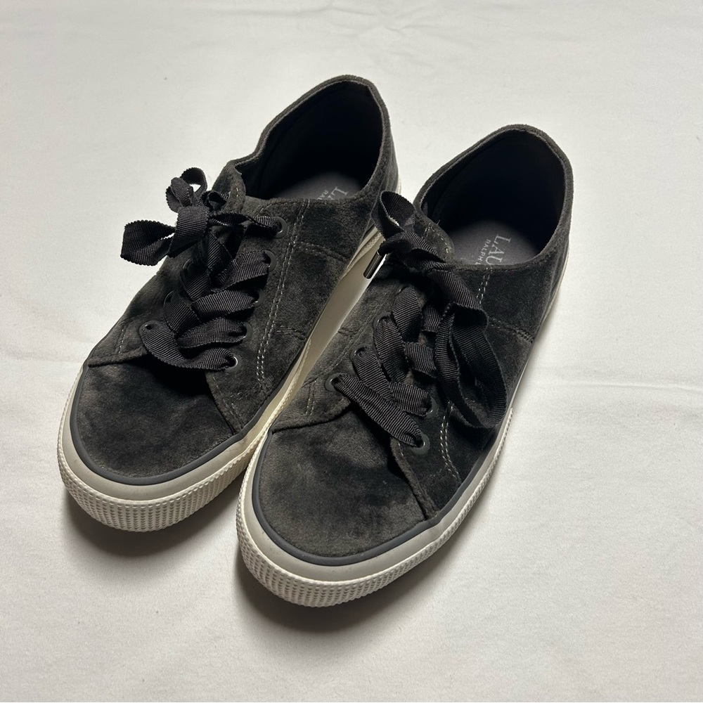 Ralph Lauren Suede Jolie Trainers